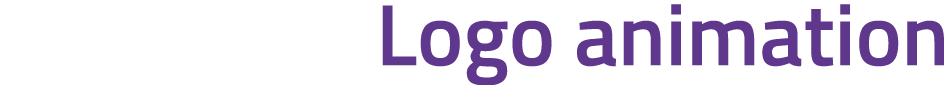 Logo animation